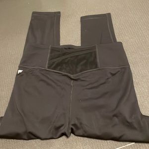 Fabletics Trinity High Waisted Pocket Motion365 Legging Black Large
